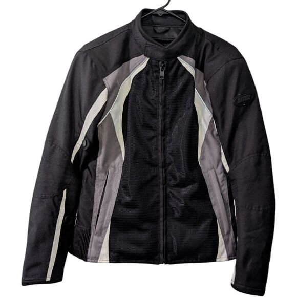 BILT BLM 2 Women's M Black/Grey Mesh Lightweight Motorcycle Jacket - Picture 1 of 8